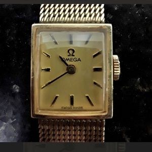 OMEGA Vintage 1960s 10k Gold Filled Ladies Watch. WindUp, 17 Jewels,H-5330 Works